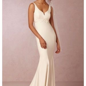 Nicole Miller Abigail BHLDN wedding gown